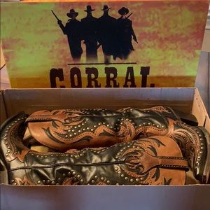 Ladies tall Corral boots